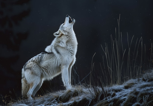 Gratis foto wilde wolf in de natuur