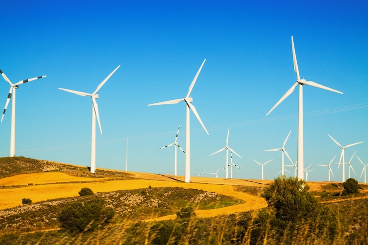 Gratis Foto windmolenpark