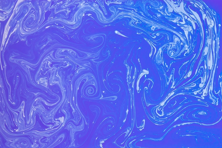 Gratis Foto wit en blauw gemarmerd achtergrondstructuur