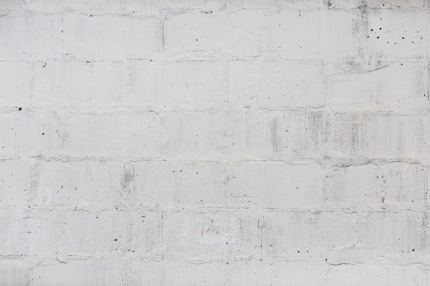 Witte bakstenen muur naadloze patroon textuur