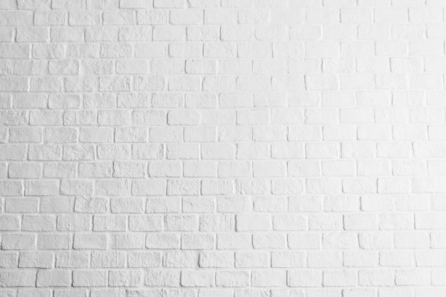 Witte bakstenen muur texturen achtergrond