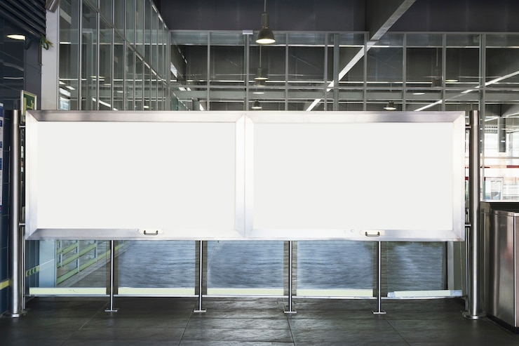 Gratis Foto witte billboards in de kamer