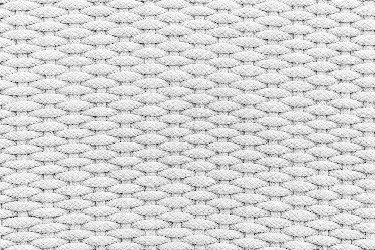 Gratis Foto witte en grijze kleur van touw textuur en oppervlak voor achtergrond
