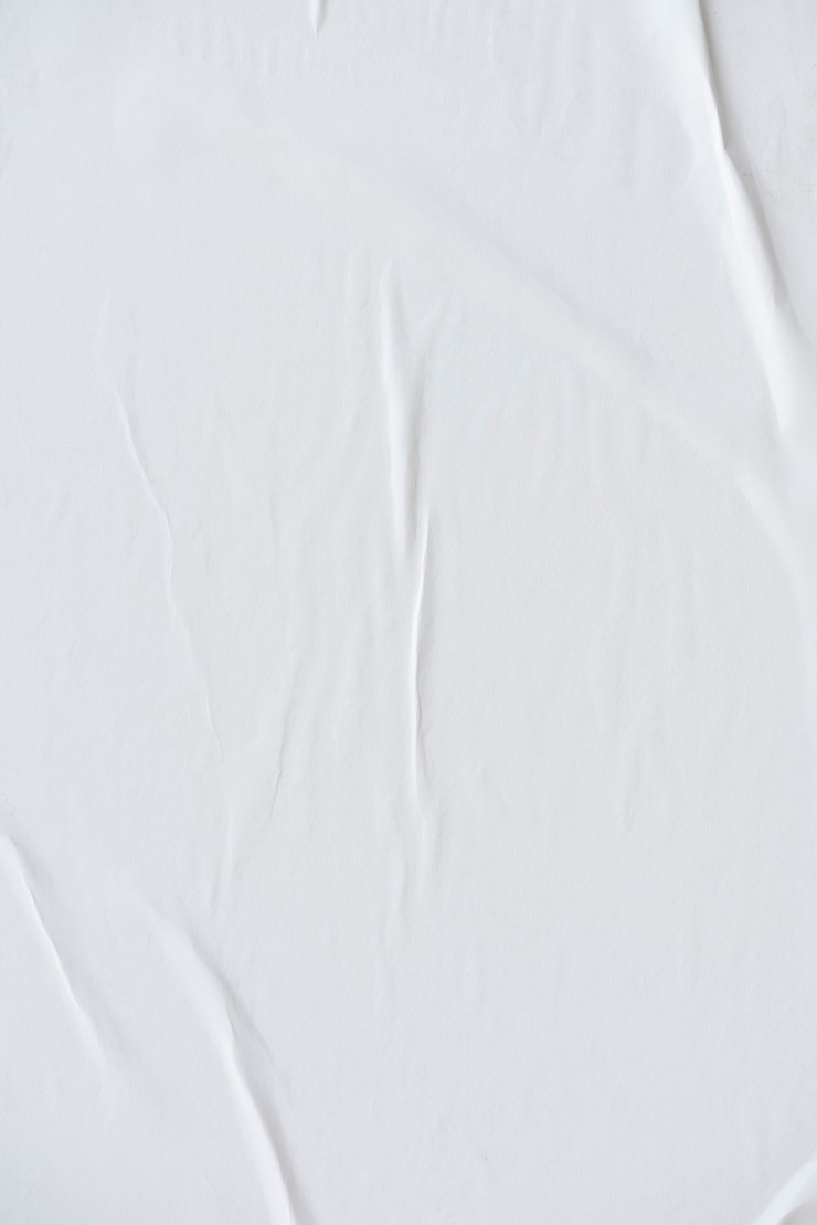 Gratis Foto witte gekreukte papier textuur achtergrond