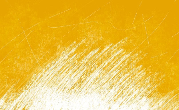 witte Grunge-verf op gele achtergrond