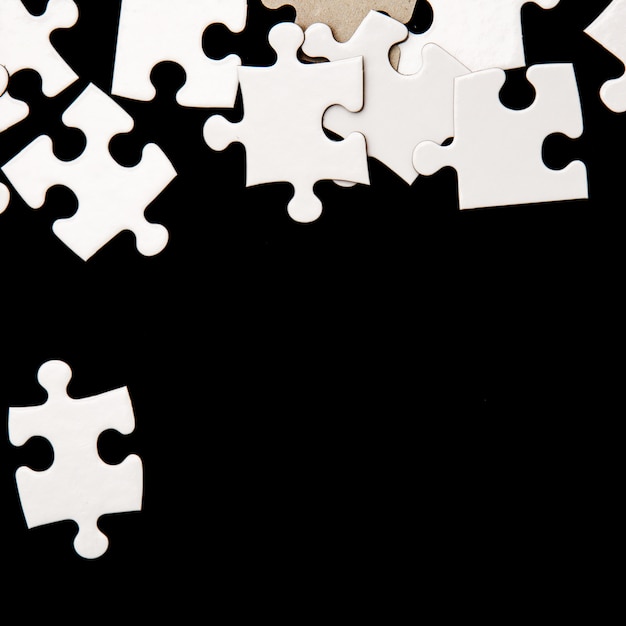 Gratis foto witte puzzel