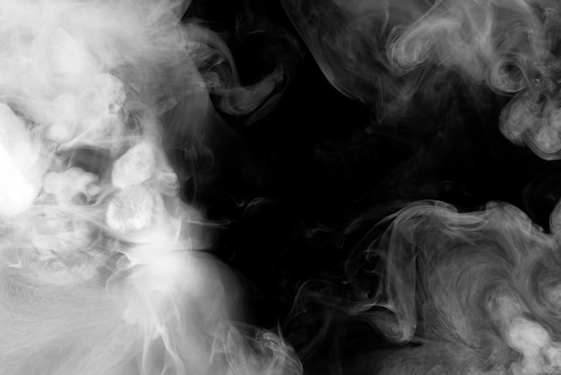 Witte rook wallpaper abstracte bureaubladachtergrond