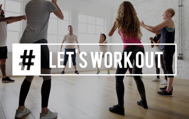 Workout Welzijn Helthcare Fitness Concept