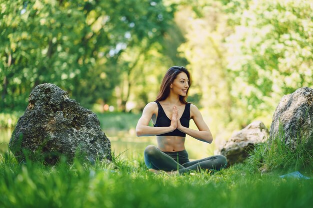 yoga meisje