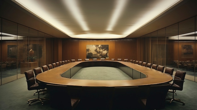 Gratis foto zaal die wordt gebruikt voor officiële evenementen