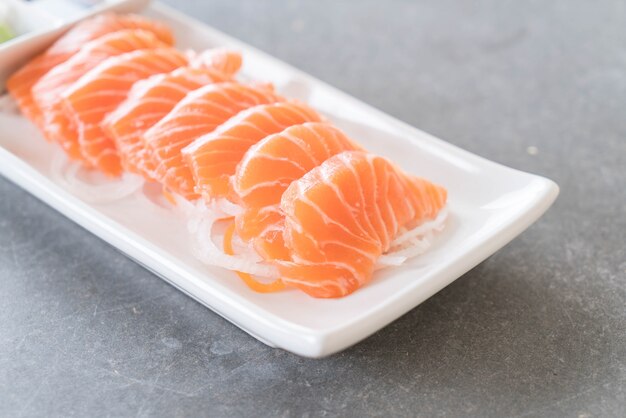 Zalm Ruwe Sashimi