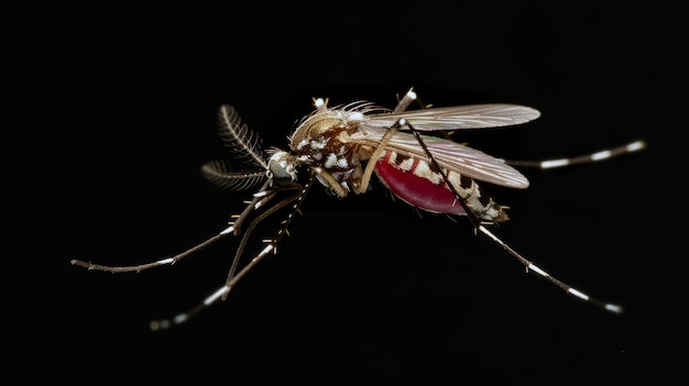 Gratis foto zeer gedetailleerde muggen