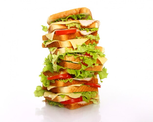 Zeer grote sandwich