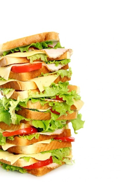 Zeer grote sandwich