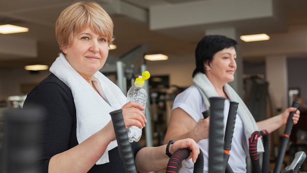 Zijaanzichttraining op loopband