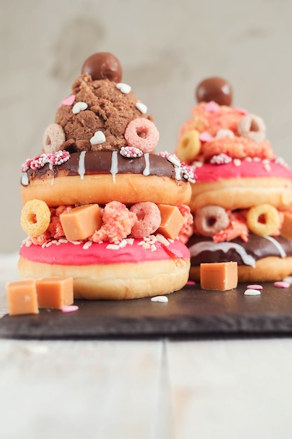 Gratis foto zoete donut