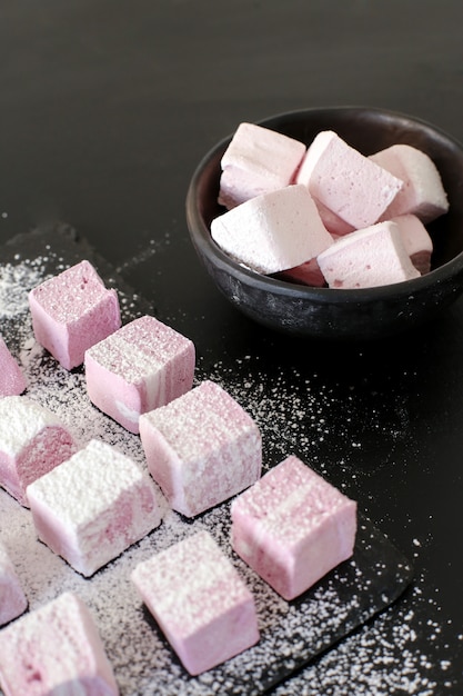 Gratis foto zoete marshmallows