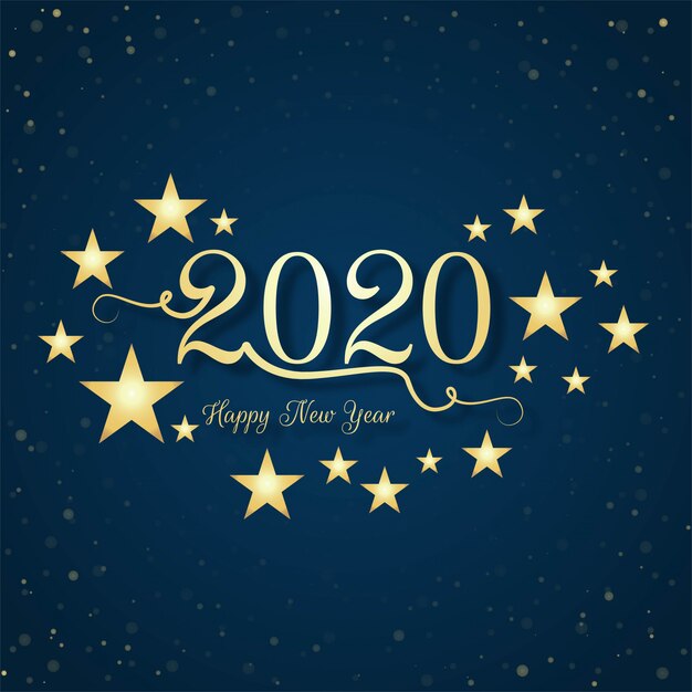 2019 Gelukkig Nieuwjaar goud glanzend