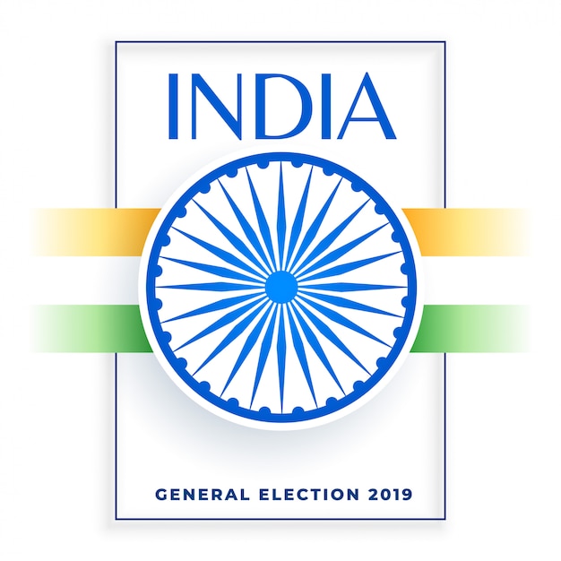 2019 verkiezing van India-ontwerp