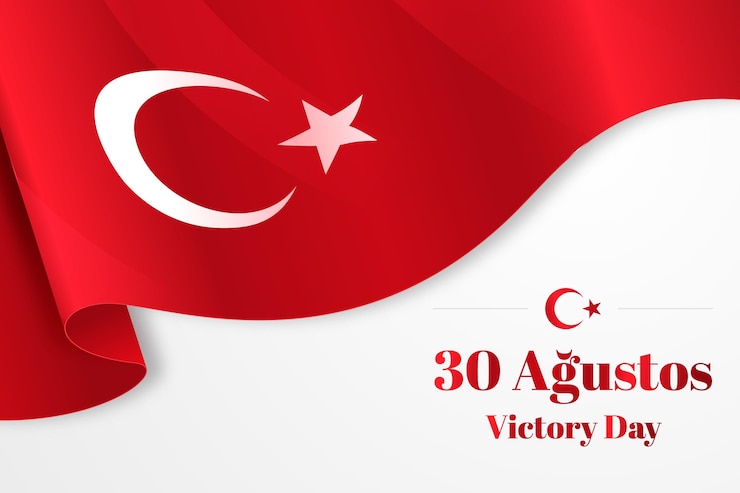 Gratis Vector 30 augustus platte illustratie