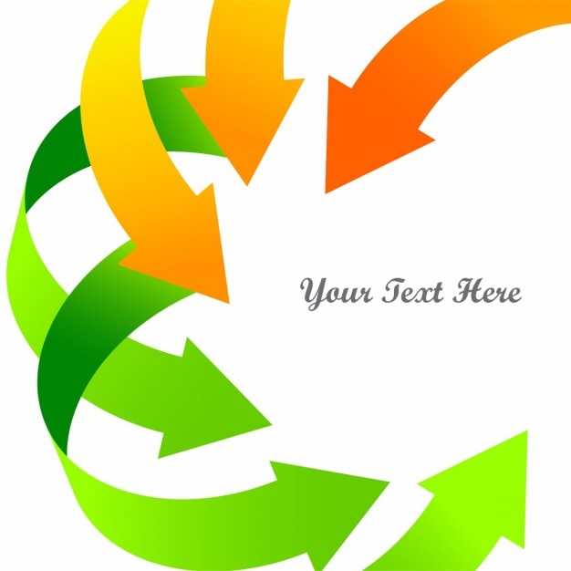 Gratis Vector 3d achtergrond van de pijl
