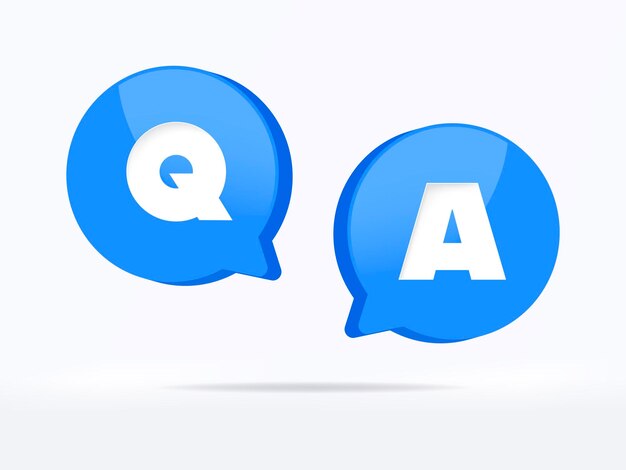 3D Blauw meldingstekensymbool en sociale media-communicatietekenpictogram op waarschuwingsgevaarprobleem.