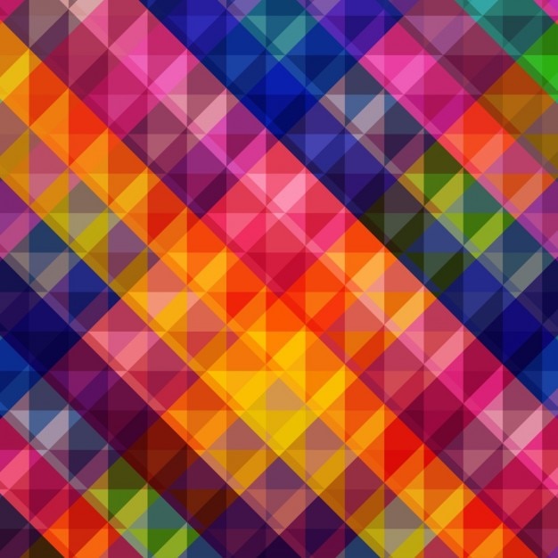 Gratis vector 3d kleurrijke geometrische achtergrond