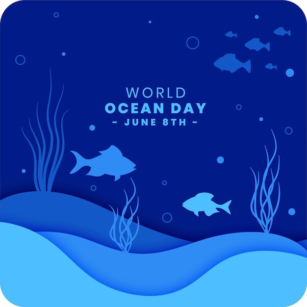 8 juni internationale oceaandag evenement achtergrond veilig en schoon ecosysteem