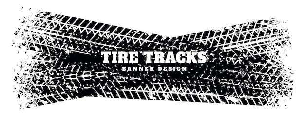 abstract banner voor auto of fiets