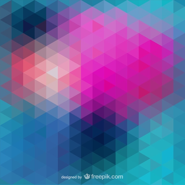 Abstract driehoek vector