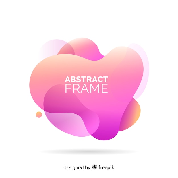 Gratis vector abstract frame