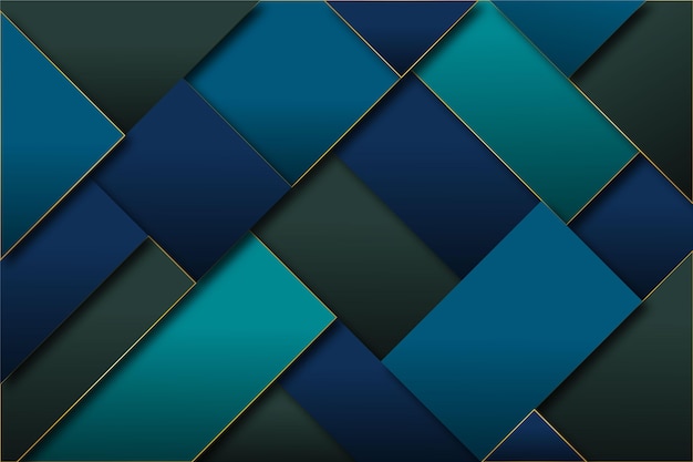 Gratis vector abstract gradiënt geometrisch behang