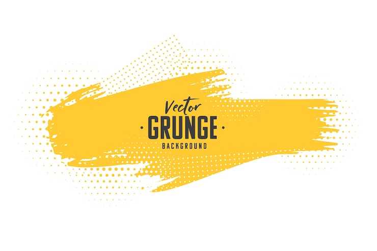 Gratis Vector abstract grungy distress textuur achtergrond met penseelstreep effect