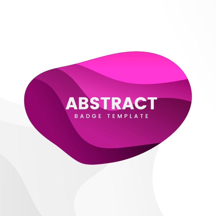 Gratis Vector abstract kentekenontwerp in roze