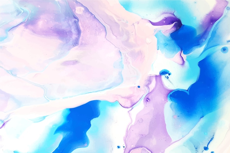Gratis Vector abstract kleurrijk marmeren verfbehang