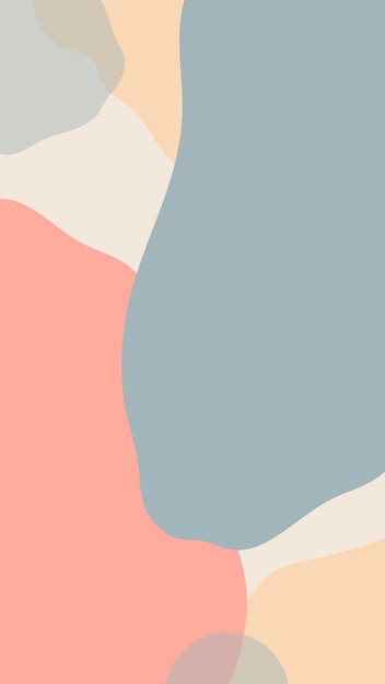Abstract kleurrijk patroon vector mobiel telefoonbehang als achtergrond