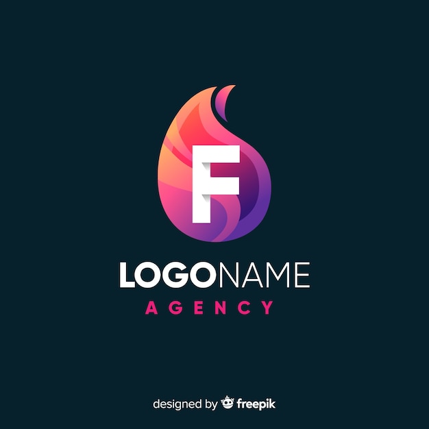 Gratis vector abstract logo