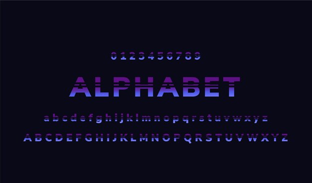 Abstract minimaal alfabet