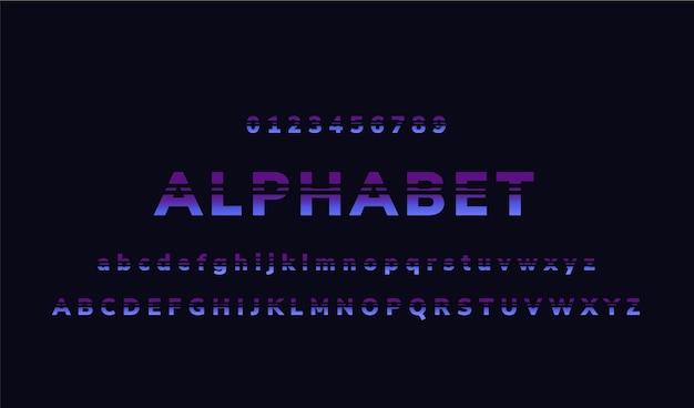 Abstract minimaal alfabet