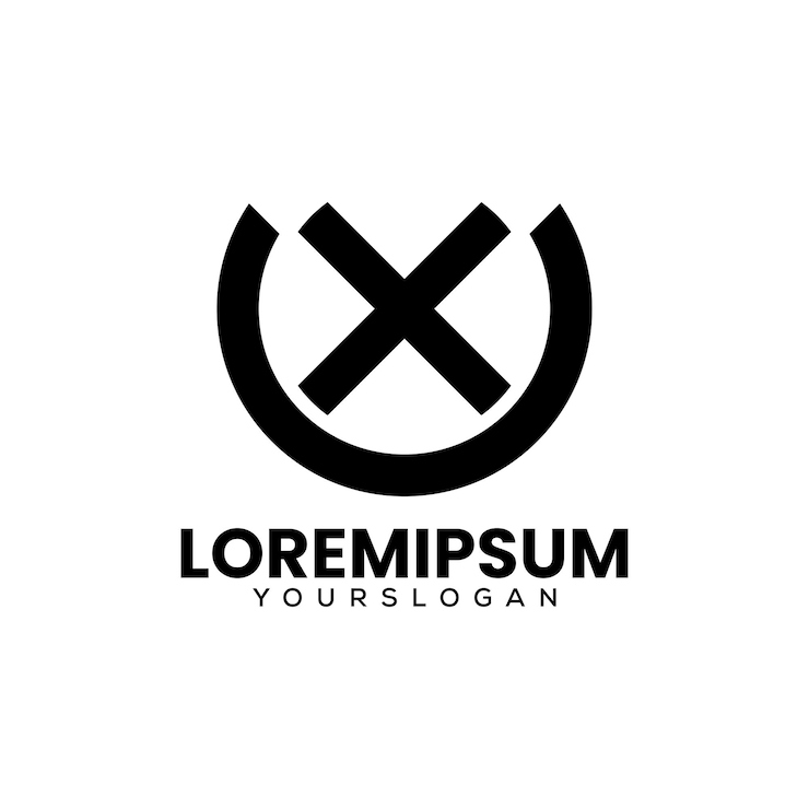 Gratis Vector abstract pictogram kleurrijk logo ontwerp