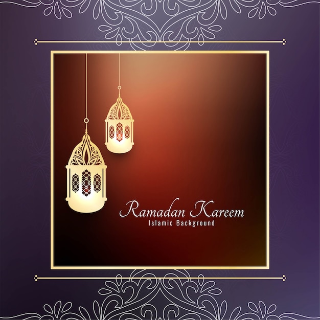 Gratis vector abstract ramadan kareem islamitische achtergrondontwerp