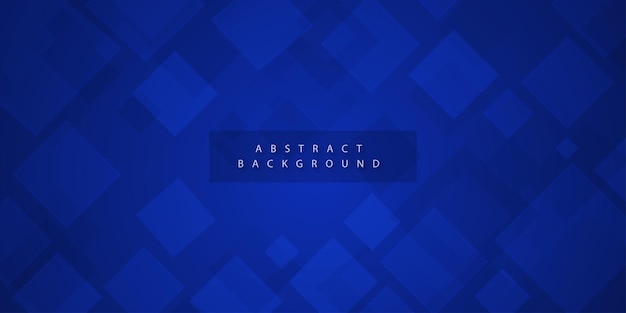 Abstract Royal Blue Color Rhombus Effect Achtergrond Banner Multifunctioneel Ontwerp