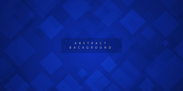Abstract Royal Blue Color Rhombus Effect Achtergrond Banner Multifunctioneel Ontwerp