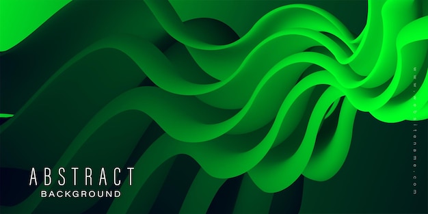 Abstract Vloeibaar Neon Kleur 3D Effect Achtergrond Banner Ontwerp Multifunctioneel