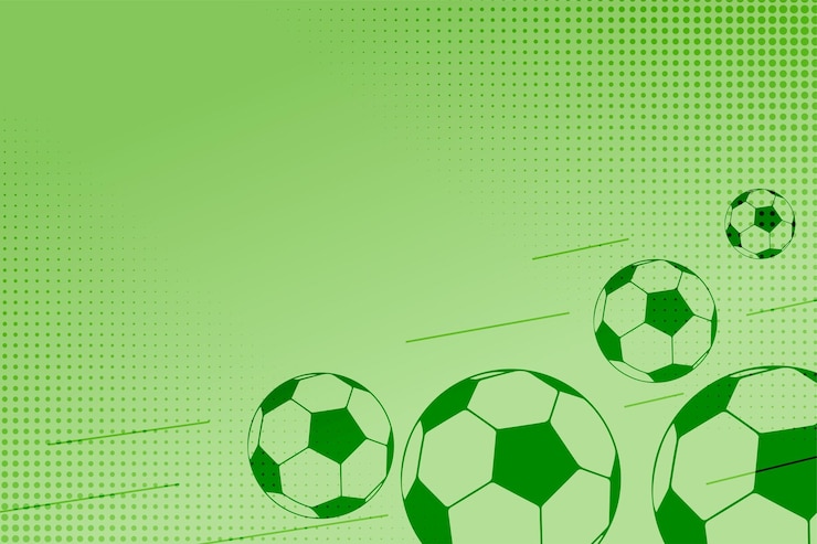 Gratis Vector abstract voetbal of voetbal sport achtergrond met tekstruimte