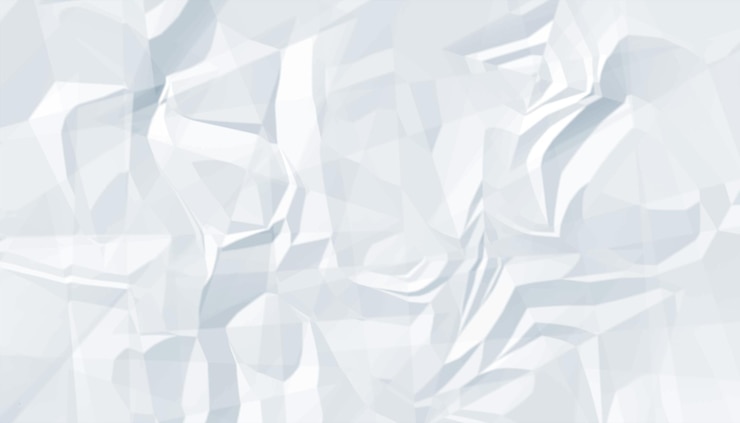 Gratis Vector abstract witboektextuurbehang met kreukeleffect