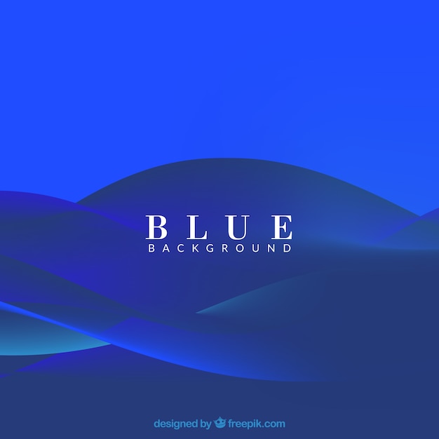 Abstracte achtergrond in blauwe kleur