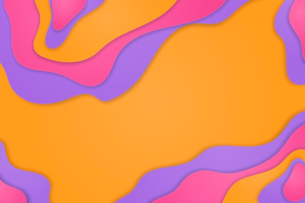Abstracte achtergrond in papieren stijl