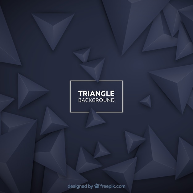 Abstracte achtergrond met driehoekige vormen