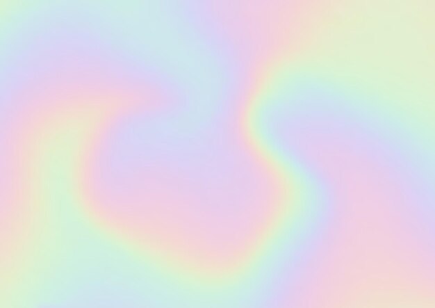 Abstracte achtergrond met een regenboogkleurige hologramachtergrond